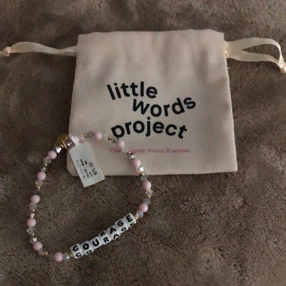 NWT “courage” Little Words Project bracelet